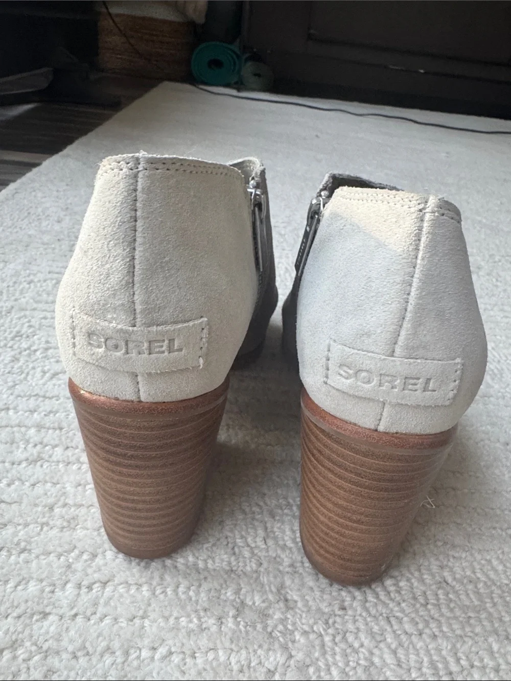 Sorel Nadia Suede Booties